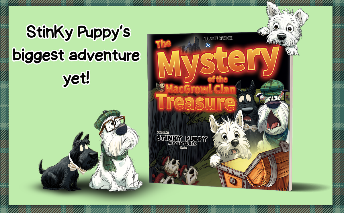 THE MYSTERY OF THE MACGROWL CLAN TREASURE (PAPERBACK). Signed Copy