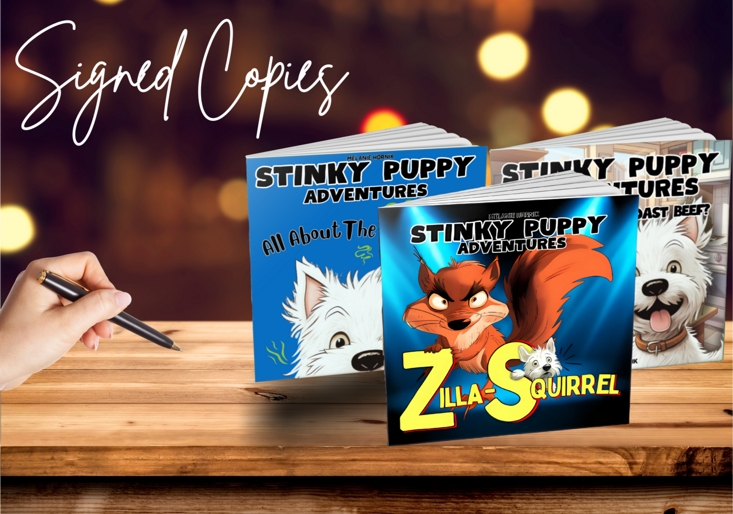 Stinky Puppy Adventures SIGNED COPIES Bundle (PAPERBACK)