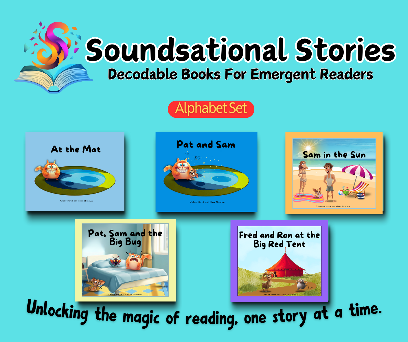Soundsational Stories - Decodable Books For Emergent Readers: Alphabet Set