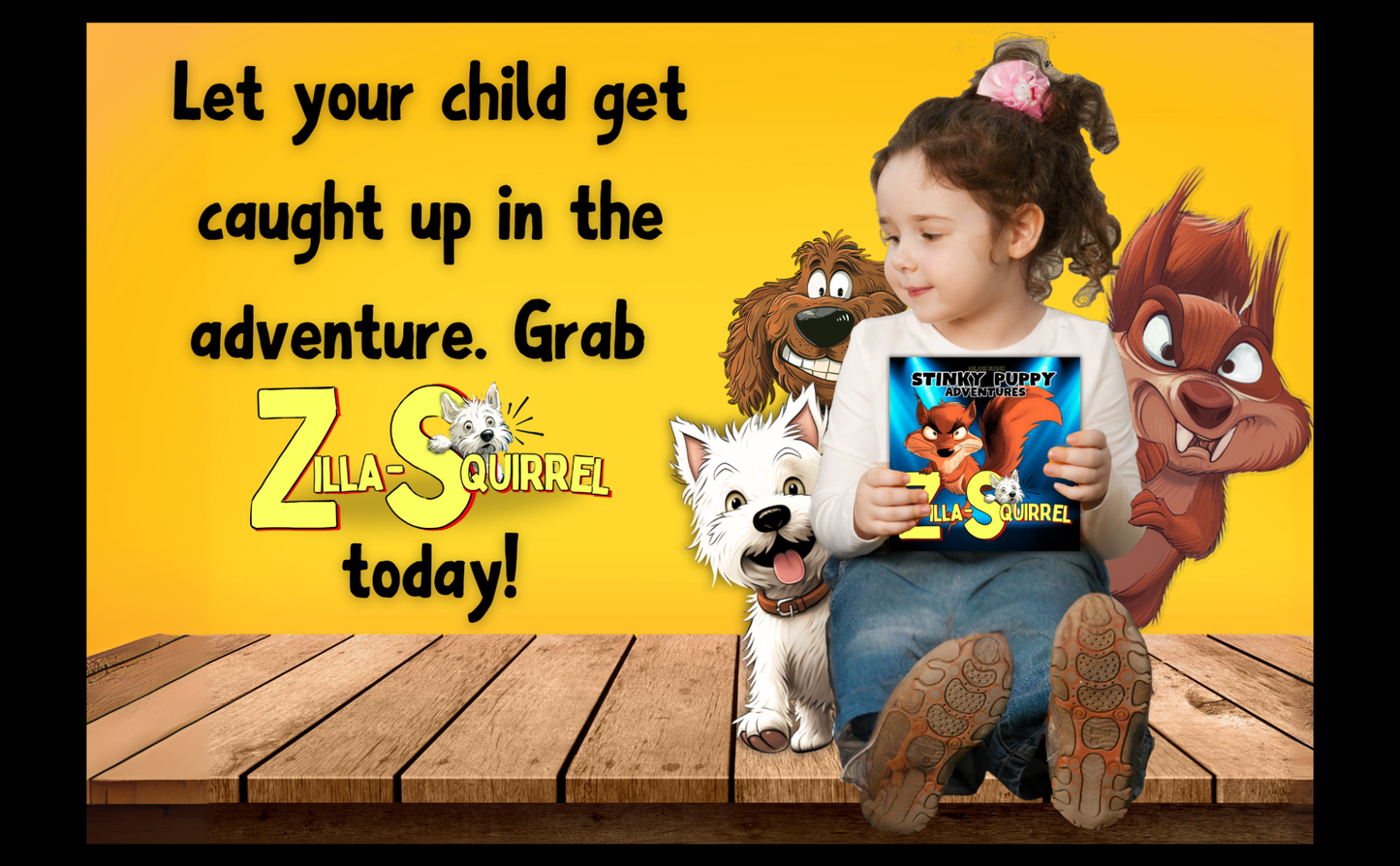 ZILLA-SQUIRREL (PAPERBACK). Signed Copy