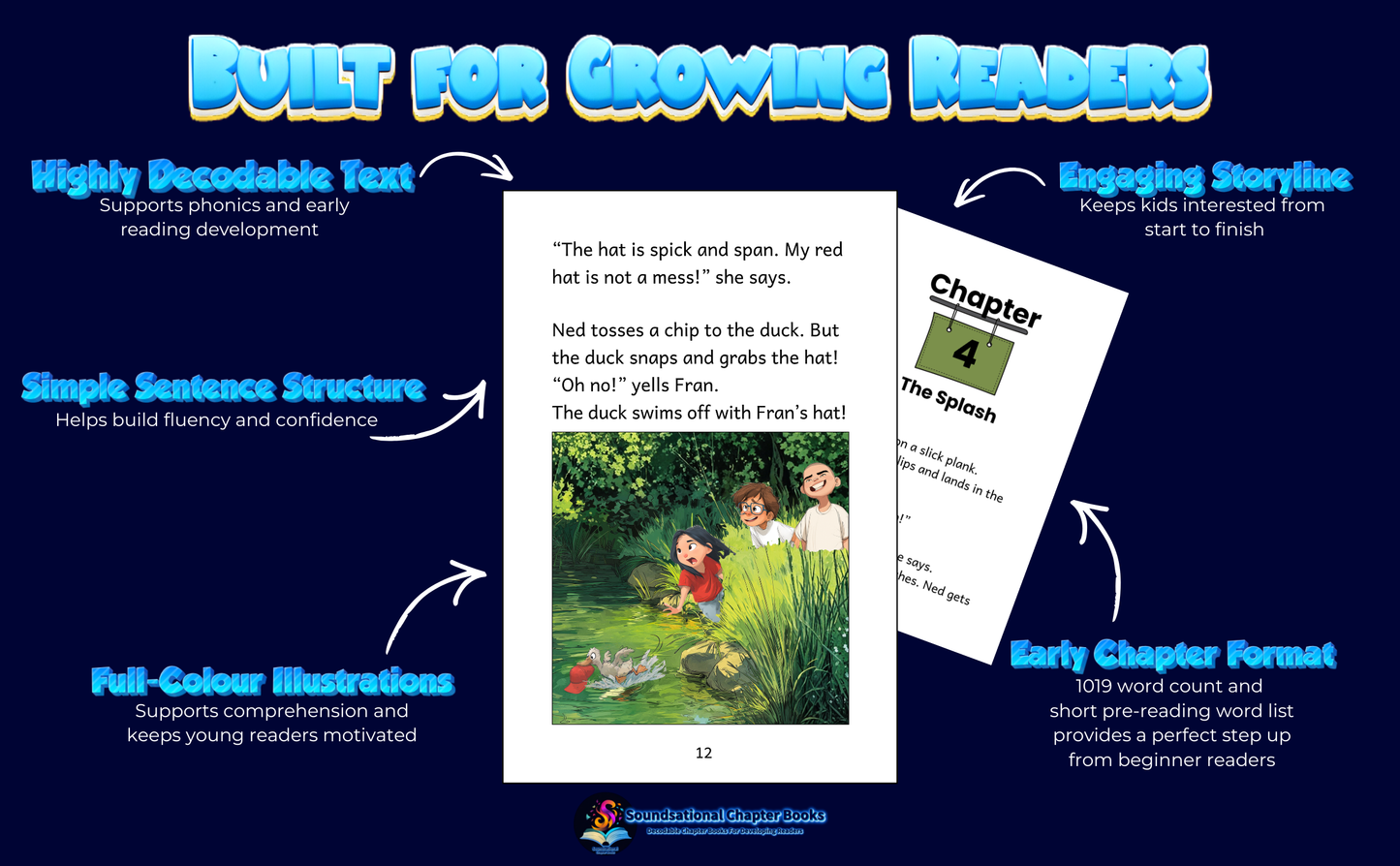 Stan, Fran and Ned: An Early Decodable Chapter Book