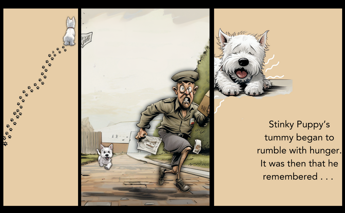 Stinky Puppy Adventures: Where's The Roast Beef?  SIGNED COPY (2ND Edition)  (PAPERBACK)