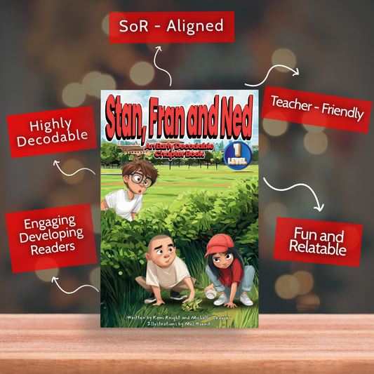 Stan, Fran and Ned: An Early Decodable Chapter Book