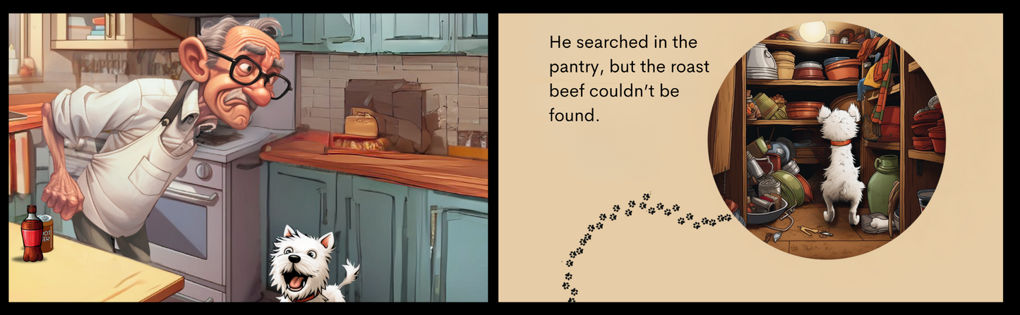 Stinky Puppy Adventures: Where's The Roast Beef?  SIGNED COPY (2ND Edition)  (PAPERBACK)