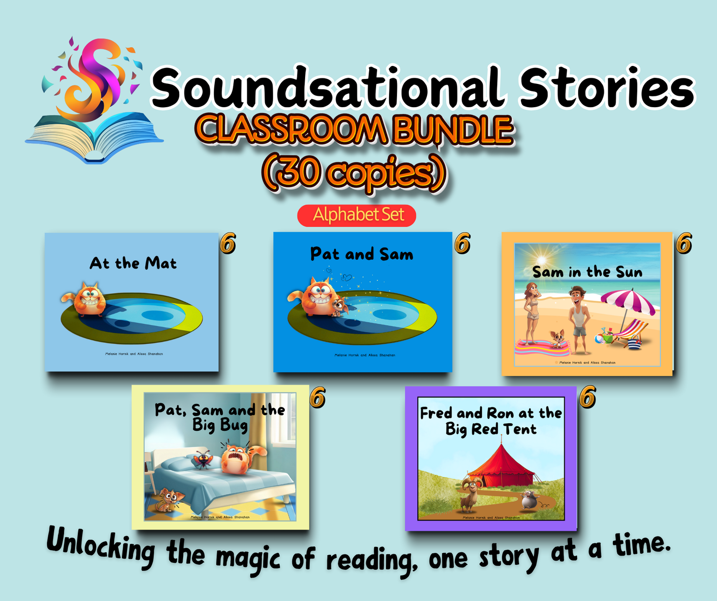 Soundsational Stories: Classroom Bundle ( All 5 Titles, 6 Copies Each)