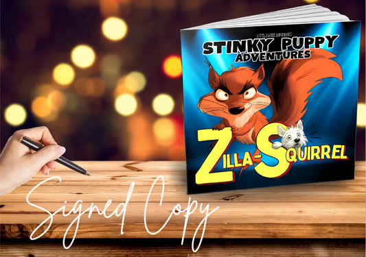 ZILLA-SQUIRREL (PAPERBACK). Signed Copy