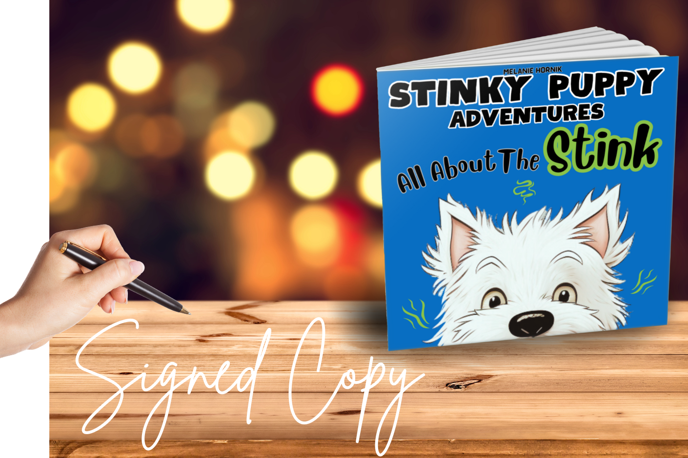 All About The Stink:  SIGNED COPY (PAPERBACK)